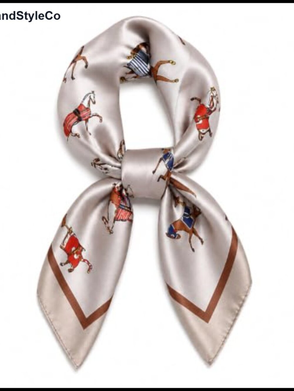 Satin Square Scarf Women 27.5in Silky Head Wrap Hair Neck Scarf Fashion